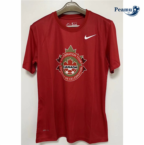 Maglia Calcio Canada T-shirt Rosso 2022-2023