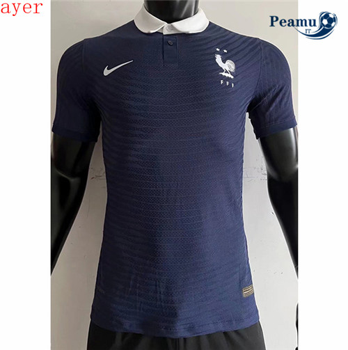 Maglia Calcio Player Francia blu 2022-2023