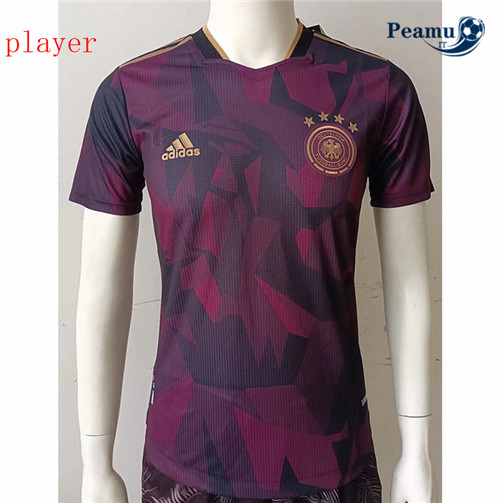 Maglia Calcio Player Germania Rosso 2022-2023
