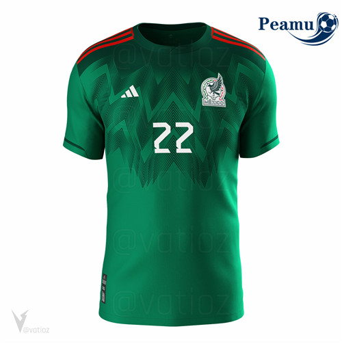 Maglia Calcio Messico Verde 2022-2023