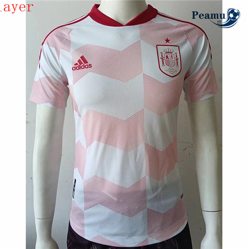 Maglia Calcio Player Espagne Rosa 2022-2023