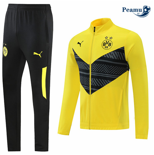 Tuta Calcio - Giacca Borussia Dortmund Giallo 2022-2023 pit027