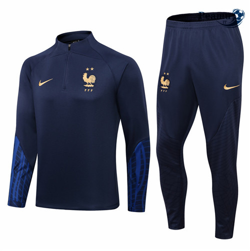 Tuta Calcio Francia blu navy 2022-2023 pit047