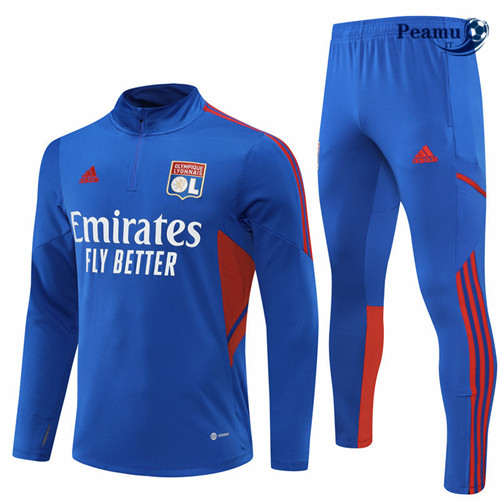 Tuta Calcio Lyon blu 2022-2023 pit030