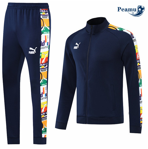 Tuta Calcio - Giacca PUMA blu navy 2022-2023 pit019