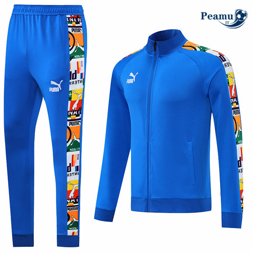 Tuta Calcio - Giacca PUMA blu 2022-2023 pit022