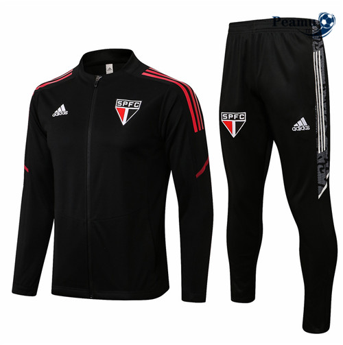 Tuta Calcio - Giacca Sao Paulo Nero 2022-2023 pit024