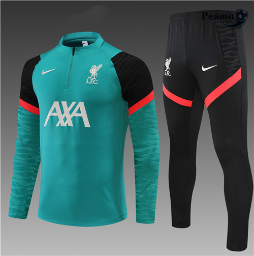 Tuta Calcio Bambino Liverpool Verde 2022-2023 pit077