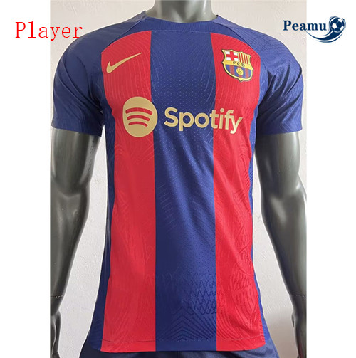 peamu Maglia Calcio Player Barcellona Prima 2023-2024 PA2234