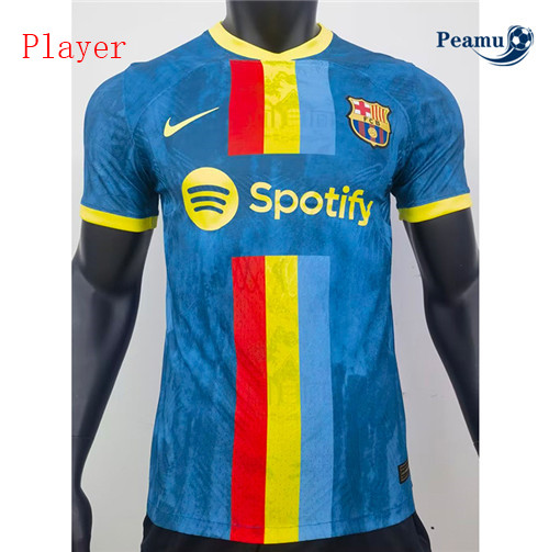 peamu Maglia Calcio Player Barcellona Classic verde scuro 2023-2024 PA2237