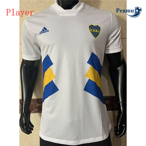 peamu Maglia Calcio Player Boca Juniors Bianco 2023-2024 PA2120