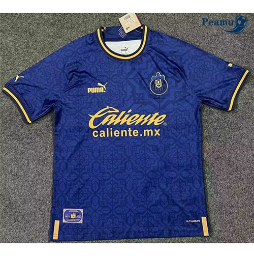 peamu Maglia Calcio Chivas 200e anniversaire Blu 2023-2024 PA2200