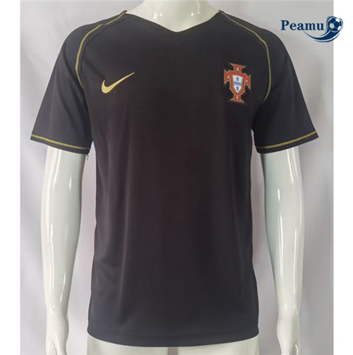 peamu Maglia Calcio Classico Maglie Portogallo Seconda 2006 PA2223