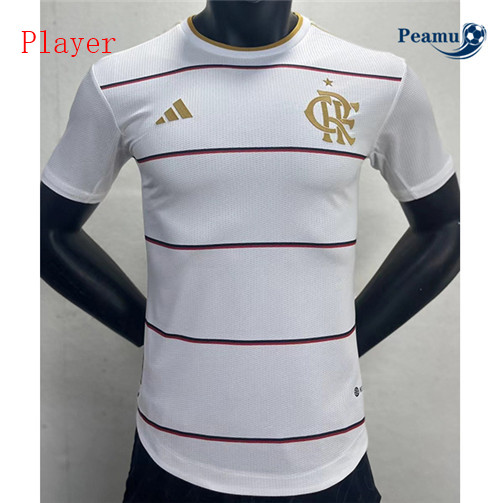 peamu Maglia Calcio Player Flamengo Bianco 2023-2024 PA2125