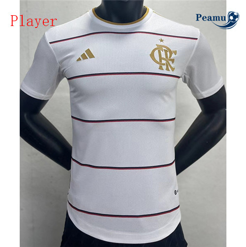 peamu Maglia Calcio Player Flamengo Bianco 2023-2024 PA2125
