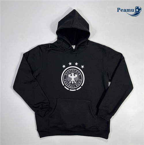 peamu Maglia Calcio Giacca Con Cappuccio Germania Nero 2023-2024 PA2914