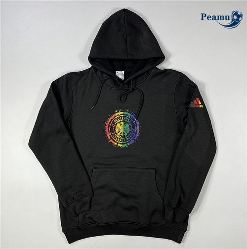peamu Maglia Calcio Giacca Con Cappuccio Germania Nero 2023-2024 PA2917