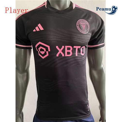 peamu Maglia Calcio Player Inter Miami Seconda Nero 2023-2024 PA2131