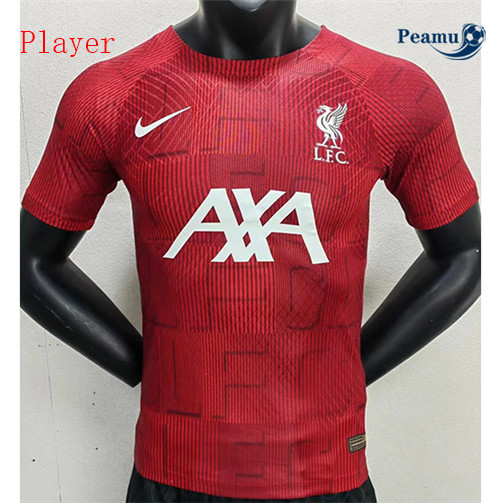 peamu Maglia Calcio Player Liverpool Formazione 2023-2024 PA2359