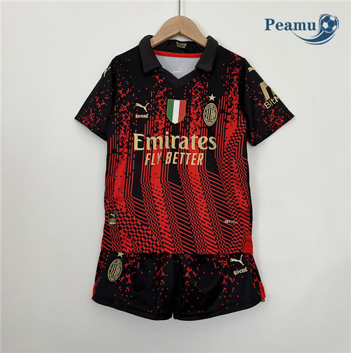 peamu Maglia Calcio AC Milan Bambino Terza 2023-2024 PA2307