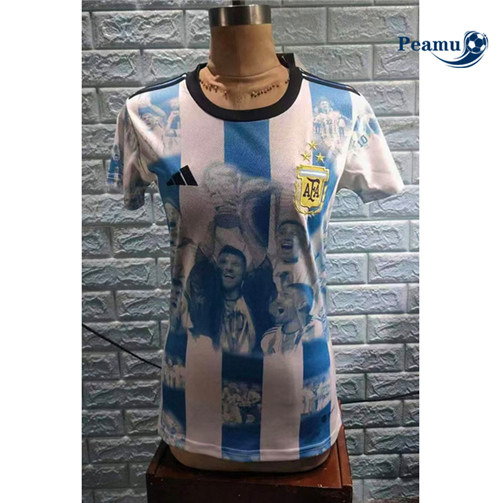 peamu Maglia Calcio Argentina Donna Memoriale 2022-2023 PA2322