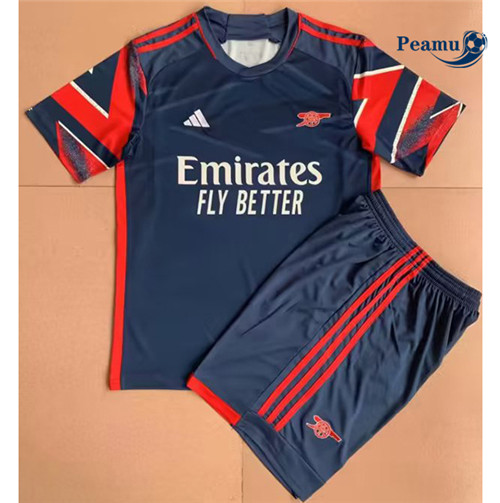 peamu Maglia Calcio Arsenal Bambino Blu 2023-2024 PA2297