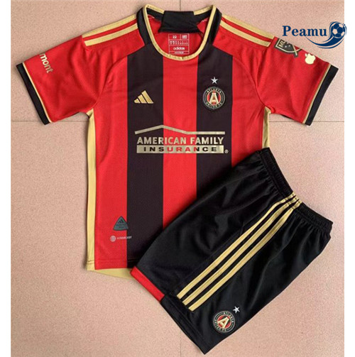 peamu Maglia Calcio Atlanta United Bambino Prima 2023-2024 PA2262