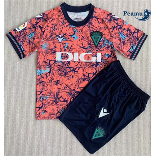 peamu Maglia Calcio Cadiz Revel Bambino 2023-2024 PA2264