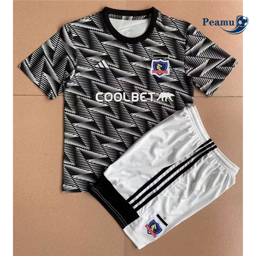 peamu Maglia Calcio Colo Colo FC Bambino Seconda 2023-2024 PA2281