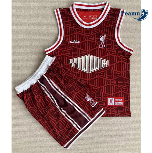 peamu Maglia Calcio Liverpool Bambino Co-brand Tank Top 2023-2024 PA2300