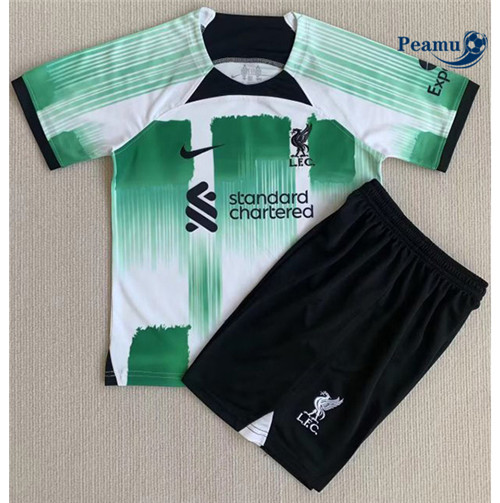 peamu Maglia Calcio Liverpool Bambino Seconda 2023-2024 PA2301