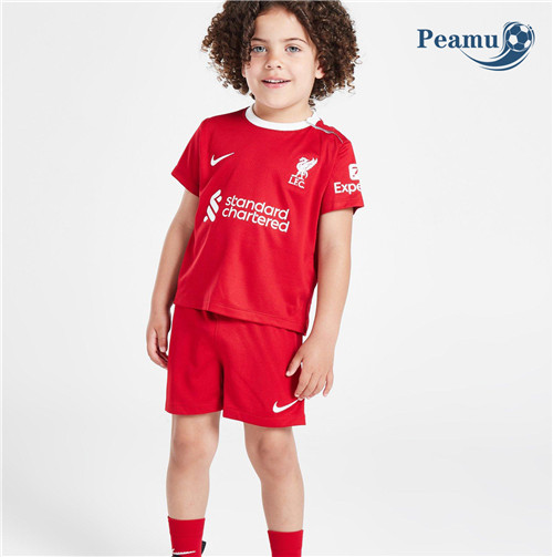 peamu Maglia Calcio Liverpool Bambino Prima 2023-2024 PA2304