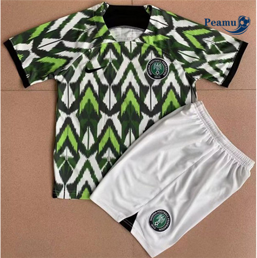 peamu Maglia Calcio Nigeria Bambino Verde 2023-2024 PA2296