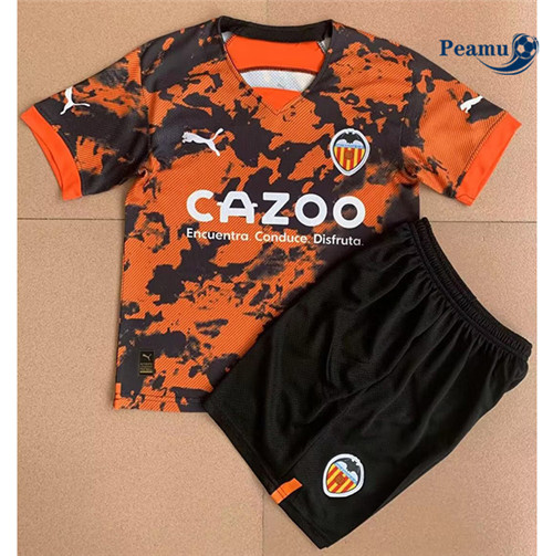 peamu Maglia Calcio Valence Bambino 2023-2024 PA2283