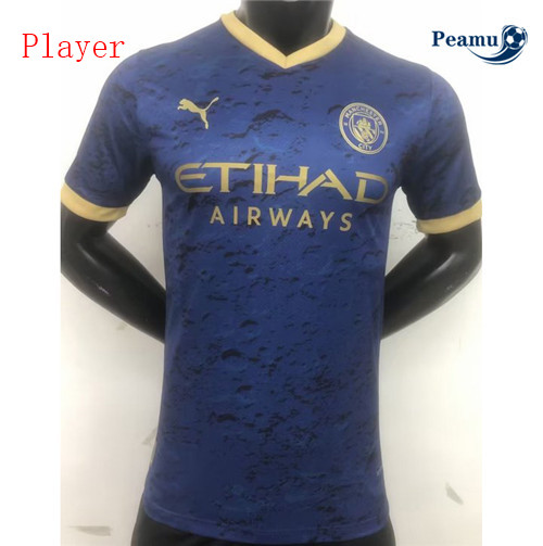 peamu Maglia Calcio Player Manchester City Memoriale 2022-2023 PA2365