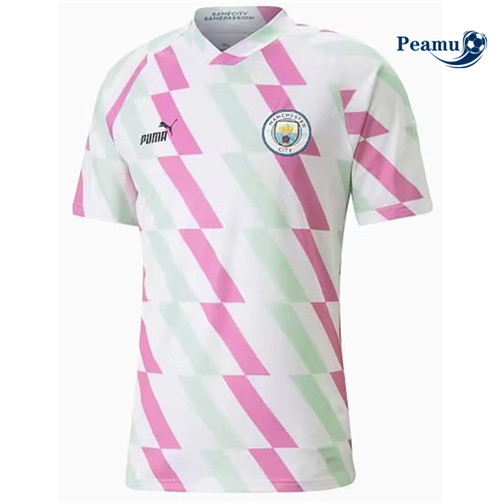 peamu Maglia Calcio Manchester City Formazione 2023-2024 PA2369