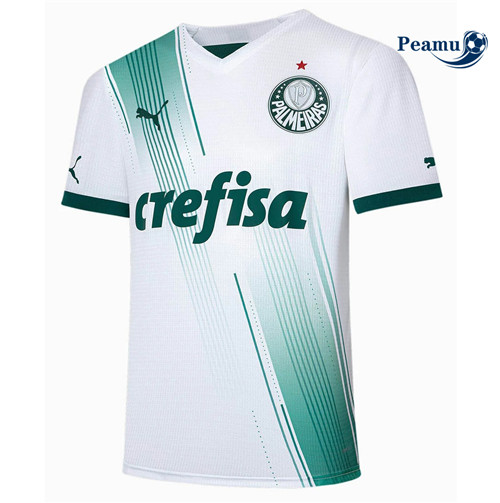 peamu Maglia Calcio Palmeiras Seconda Bianco 2023-2024 PA2182
