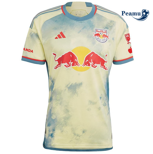 peamu Maglia Calcio New York Red Bulls Prima 2023-2024 PA2211