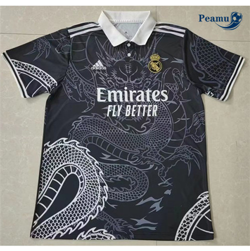 peamu Maglia Calcio Real Madrid Dragon 2023-2024 PA2242