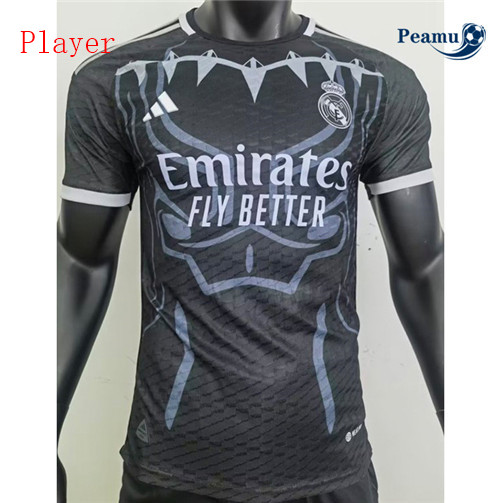 peamu Maglia Calcio Player Real Madrid Classic Nero 2023-2024 PA2249