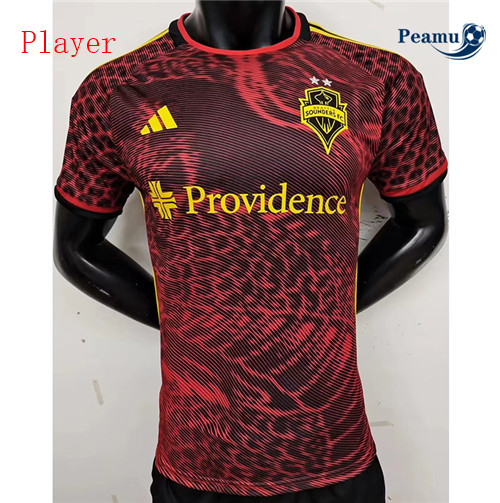 peamu Maglia Calcio Player Seattle Sounders Rosso 2023-2024 PA2148