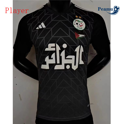 peamu Maglia Calcio Player Algeria Nero 2023-2024 PA2400