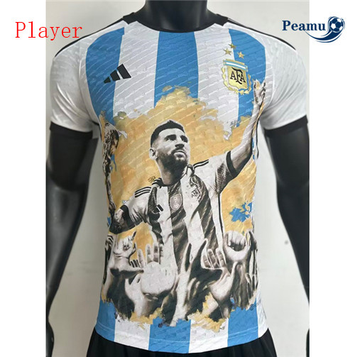 peamu Maglia Calcio Player Argentina Lionel Messi edizione speciale 2023-2024 PA2402