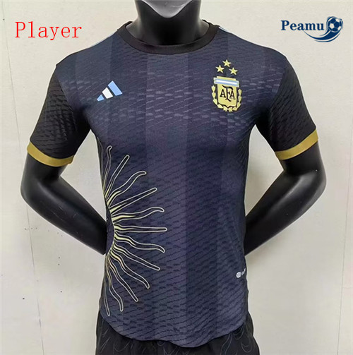 peamu Maglia Calcio Player Argentina edizione speciale Nero 2023-2024 PA2403