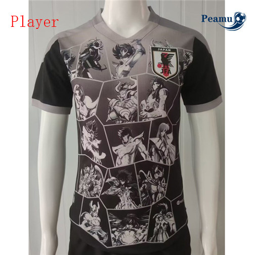 peamu Maglia Calcio Player Giappone Nero 2023-2024 PA2427