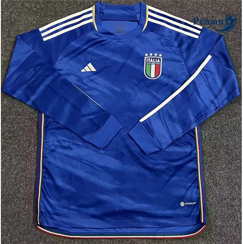 peamu Maglia Calcio Italia Prima Manica lunga 2023-2024 PA2414