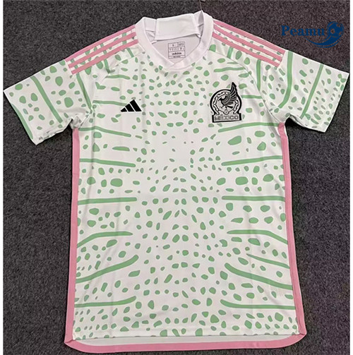 peamu Maglia Calcio Messico Formazione Bianco 2023-2024 PA2433