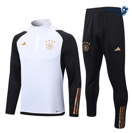 peamu Maglia Calcio Tuta Calcio Germania Bianco 2022-2023 PA2684