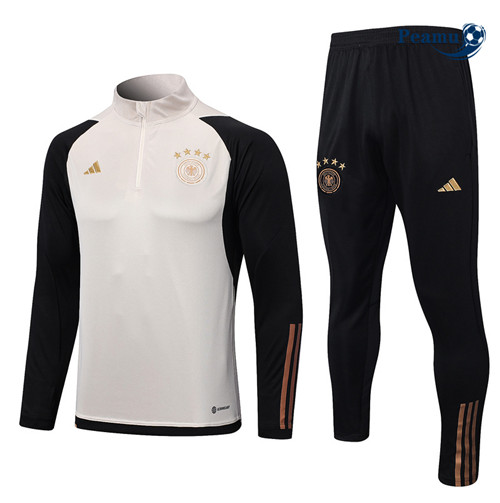 peamu Maglia Calcio Tuta Calcio Germania Bianco 2022-2023 PA2686