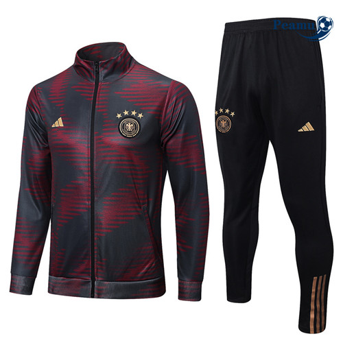 peamu Maglia Calcio Tuta Calcio - Giacca Germania Rosso 2022-2023 PA2692
